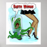 Earth Woman Poster posters