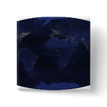 EarthÃ¯Â¿Â½s human-generated nighttime lights Pinback Button