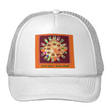 Earthday Round The World Hat