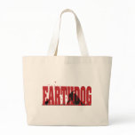 Earthdog Black/Red silhouette bags