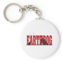 Earthdog Black/Red silhouette Key Chains