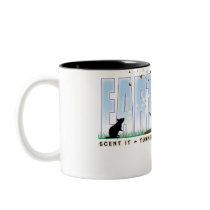 Earthdog colour design coffee mug