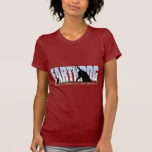 Earthdog colour design tee shirts