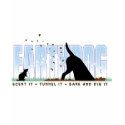 Earthdog colour design t-shirts