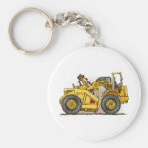 Earthmover Scraper Key Chain