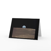 Earthrise - Apollo 11 Greeting Card