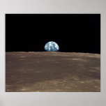 Earthrise - Apollo 11 Posters