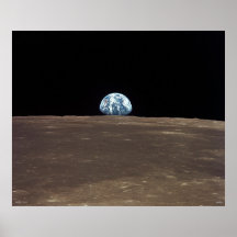 Earthrise - Apollo 11 Posters