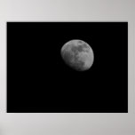 Earth's Satellite Poster