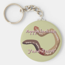 Earthworm Keychain