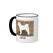 Earthy Akita Mug