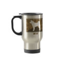 Earthy Akita Travel Mug