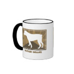 Earthy American Bulldog Gifts mugs