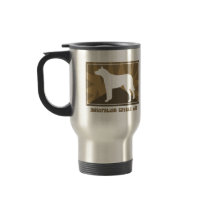 Earthy Australian Cattle Dog Travel Mug