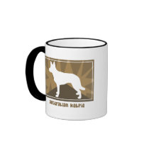Earthy Australian Kelpie Gifts Mugs