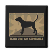 Earthy Black and Tan Coonhound Gifts