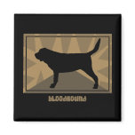 Earthy Bloodhound Gifts magnets