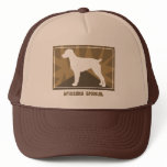 Earthy Brittany Spaniel Gifts Mesh Hat