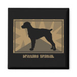 Earthy Brittany Spaniel Gifts Magnets