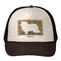 Earthy Collie Trucker Hat