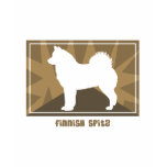 Earthy Finnish Spitz t-shirts