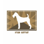 Earthy Irish Terrier T-Shirt