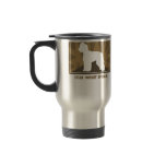 Earthy Irish Water Spaniel Coffee Mug