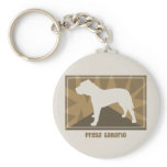 Earthy Presa Canario keychains