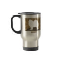 Earthy Samoyed mugs
