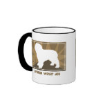 Earthy Spanish Water Dog mugs