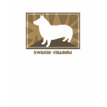 Earthy Swedish Vallhund t-shirts