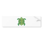 Earthy-Turtle Bumper Stickers