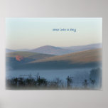 Ease into a Day Poster