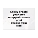 Easily create your own wrapped canvas print canvas prints