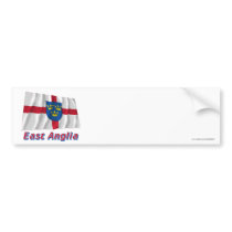 East Anglia Waving Flag with Name