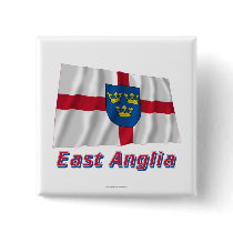East Anglia Waving Flag with Name