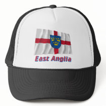 East Anglia Waving Flag with Name