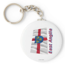 East Anglia Waving Flag with Name