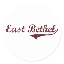East Bethel Minnesota Classic Design Round Stickers
