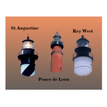 East Coast Lighthouses Post Cards