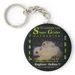East coast Sugar glider Gathering, June 5,th  2010 keychains