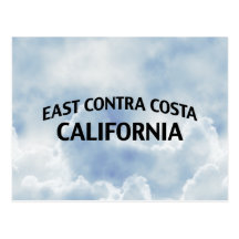 East Contra Costa California Postcard