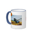 East German Fortschritt E516 Combine mugs