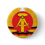 East Germany Coat Of Arms Button