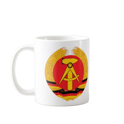 East Germany Coat Of Arms Coffee Mugs by teyes143
