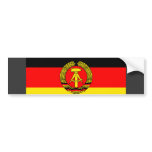 East Germany Flag bumper stickers