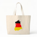 East-Germany flag map bags
