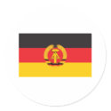 East Germany Flag stickers