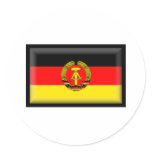 East Germany Flag stickers
