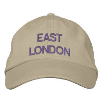 East London Cap Embroidered Baseball Cap